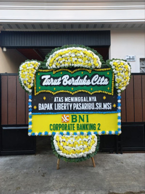 Papan Bunga Duka di Maliki Air