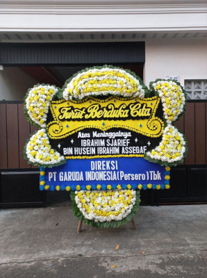 Papan Bunga Duka di Maliki Air
