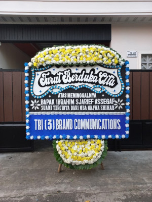 Papan Bunga Duka di Maliki Air